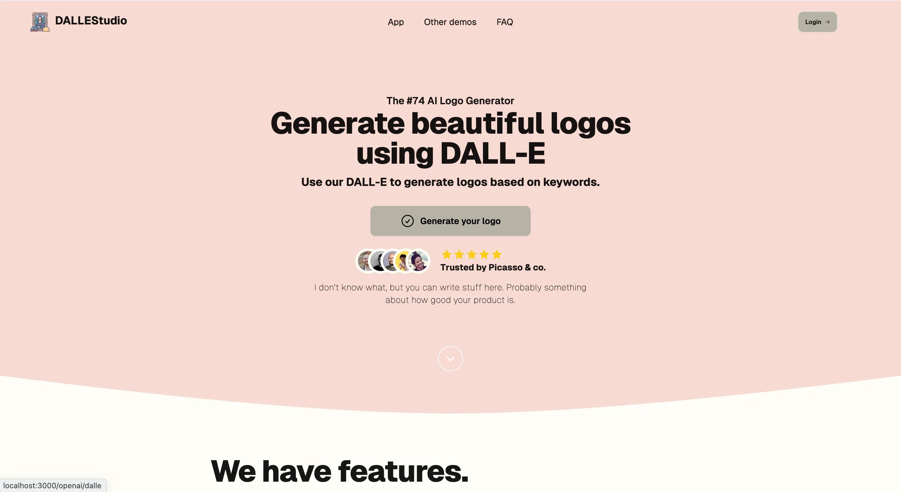 Logos with DALL·E by Another Wrapper